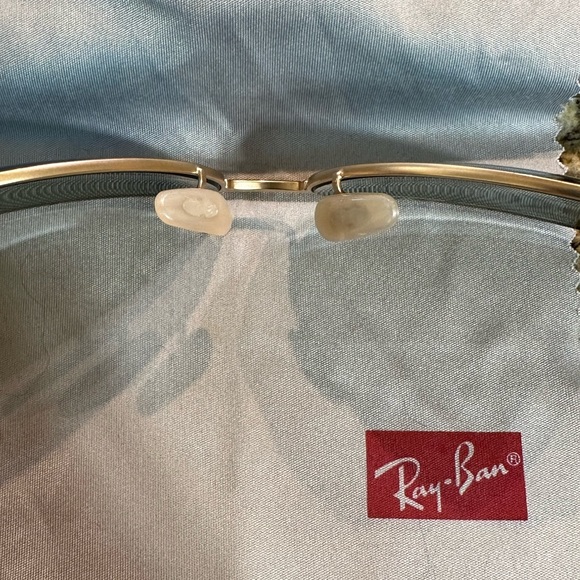 Ray Ban Aviator Flash Large Blue Mirrored Polarized Sunglasses - Picture 12 of 14